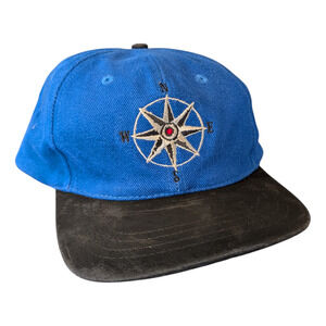 90s Marlboro Compass Strapback Hat